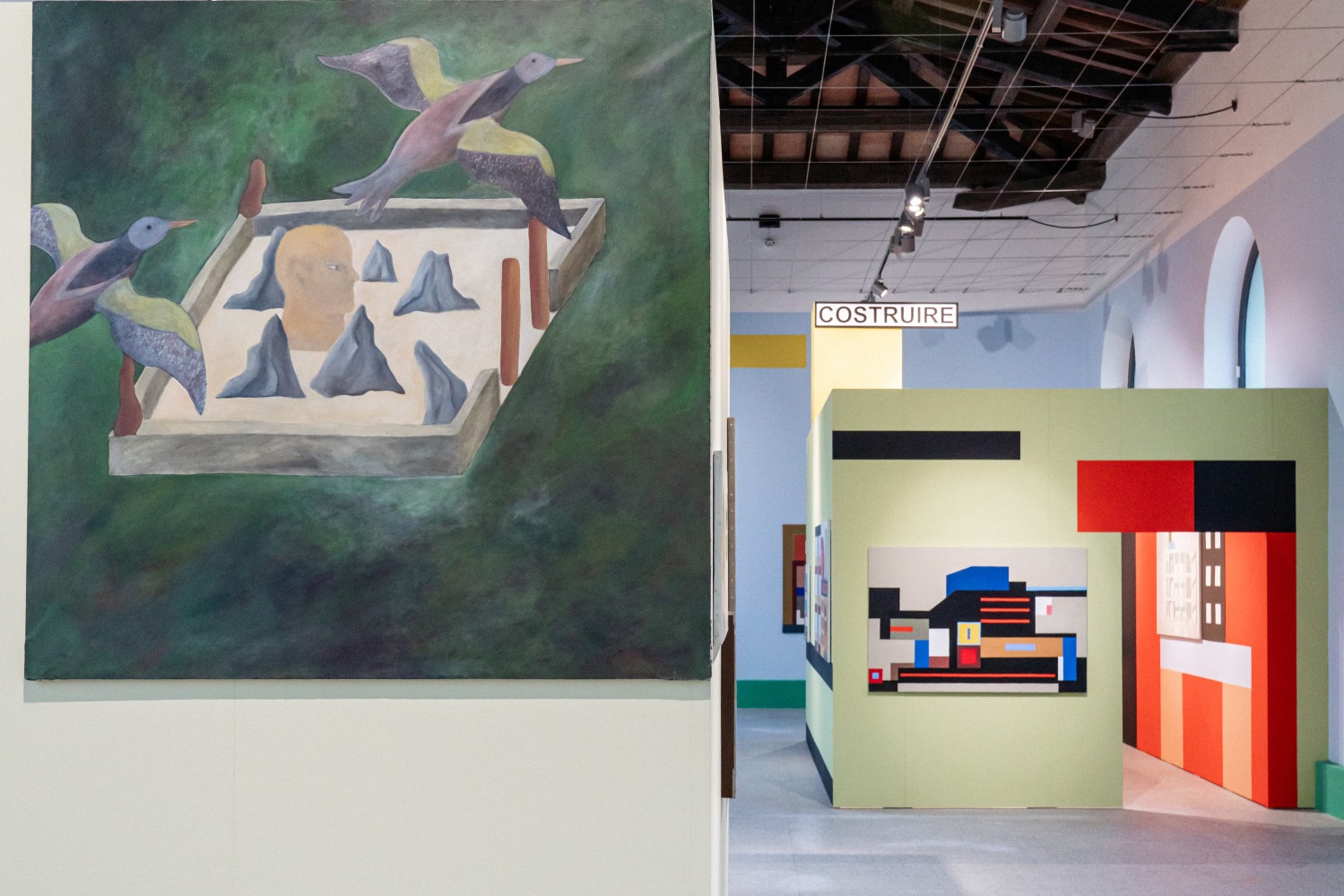 Nathalie Du Pasquier, Volare, Guardare, Costruire

Museo Costantino Nivola, Orani, Sardinia, Italy

17 May &amp;ndash; 15 September

Photo credit: Francesca Ardau