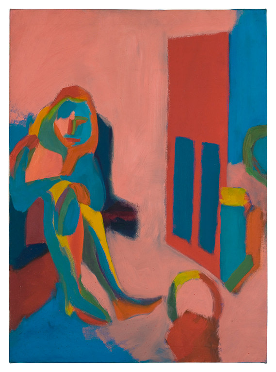 Sean Scully, Untitled (Seated Figure), 1966