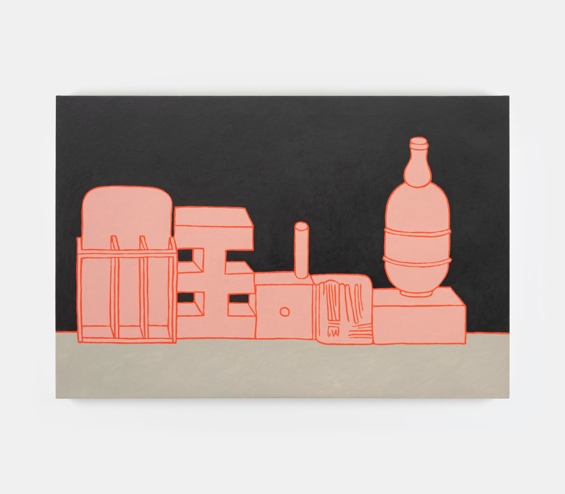 Nathalie Du Pasquier&amp;nbsp;

city at night,&amp;nbsp;2024

oil on canvas

100 x 150 cm / 39.4 x 59.1 in&amp;nbsp; &amp;nbsp;