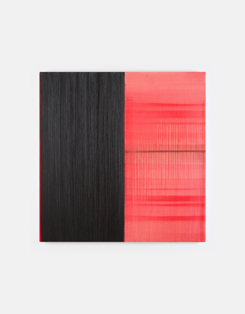 Callum Innes&amp;nbsp;

Untitled Lamp Black / Opera Red,&amp;nbsp;2025

oil on linen

82 x 80 cm / 32.3 x 31.5 in&amp;nbsp; &amp;nbsp;
