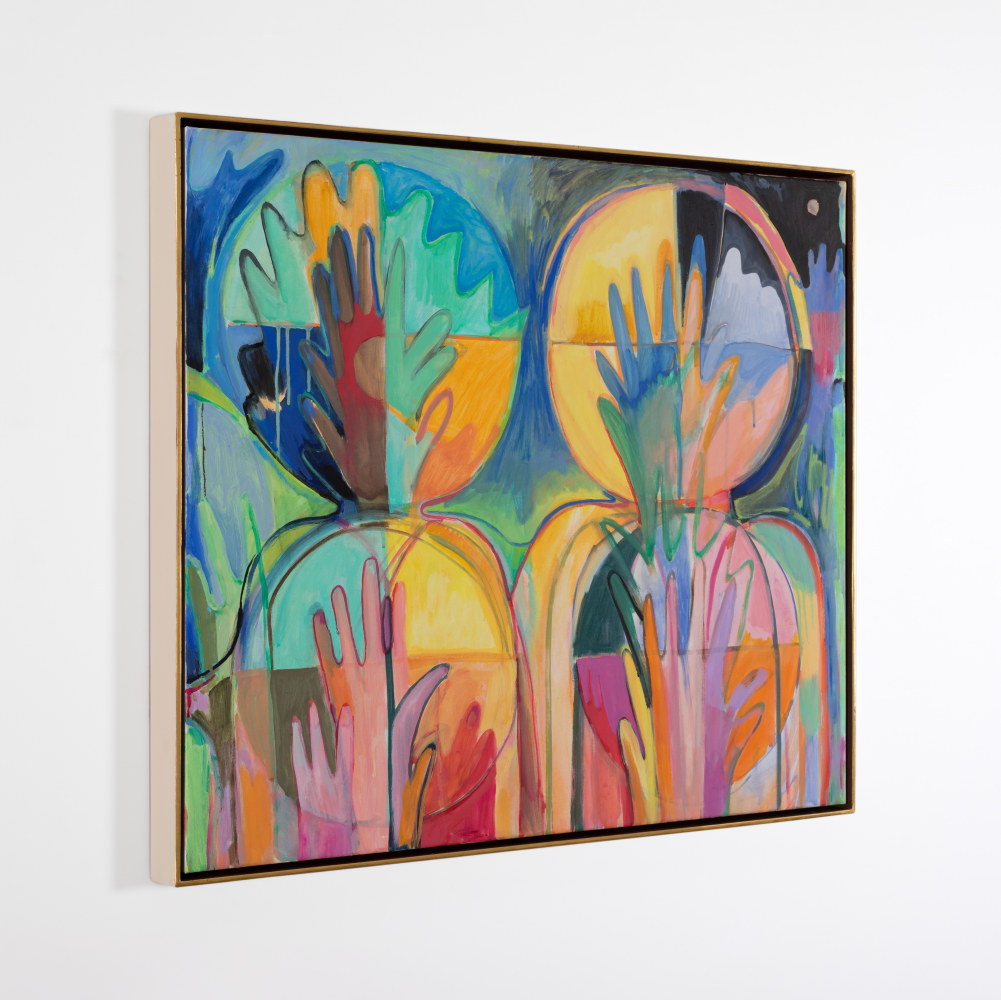 Isabel Nolan
Old Garden
2020
water-based oil on canvas
62 x 72 cm / 24.4 x 28.3 in framed &amp;nbsp;