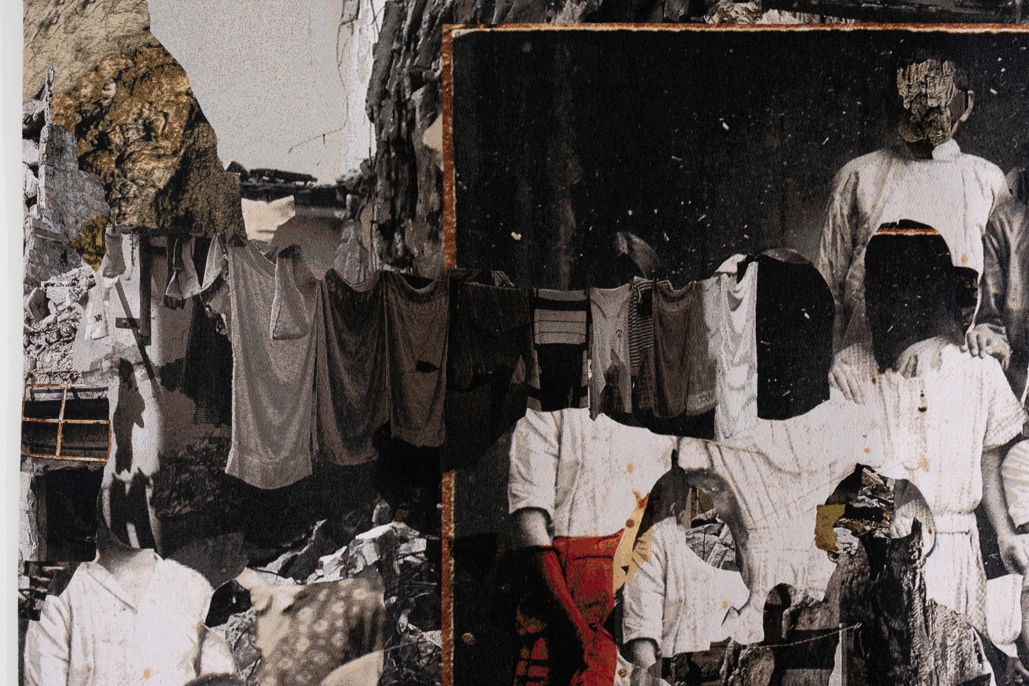 Ailbhe N&amp;iacute; Bhriain
Interval V, 2023
Jacquard tapestry, cotton, wool, silk, Lurex, edition of 3 + 2AP
294.5 x 454 cm / 115.9 x 178.7 in&amp;nbsp; &amp;nbsp;