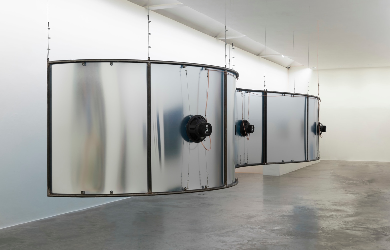 Hannah Perry&amp;nbsp;

Rage Fluids,&amp;nbsp;2025 - ongoing

4 subwoofers and AV, welded steel sculpture, car wrap and sound piece

142 x 40 x 1050 cm / 55.9 x 15.7 x 413.4 in&amp;nbsp;