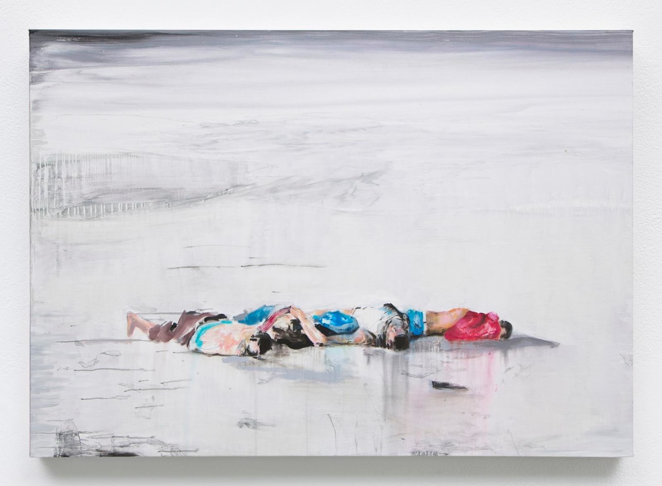 Brian Maguire
The Known Dead, 2015
acrylic on canvas
140 x 200 cm / 55.1 x 78.7 in