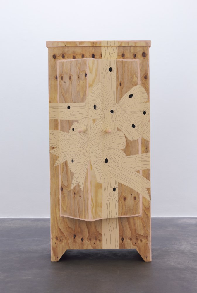 Andy Fitz

Pinocchio&amp;rsquo;s Bitter End (Rest in Glory, Whole Again), 2022

wood, paint, graphite

205.5 x 97 x 175 cm / 80.9 x 38.2 x 68.9 in
