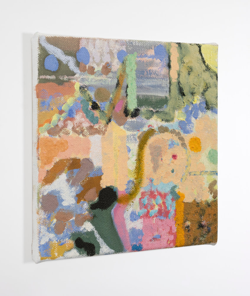 Victoria Morton
Cycle Route, 2022
Acrylic and oil on rough linen
30.5 x 30.5 cm /&amp;nbsp;12 x 12 in