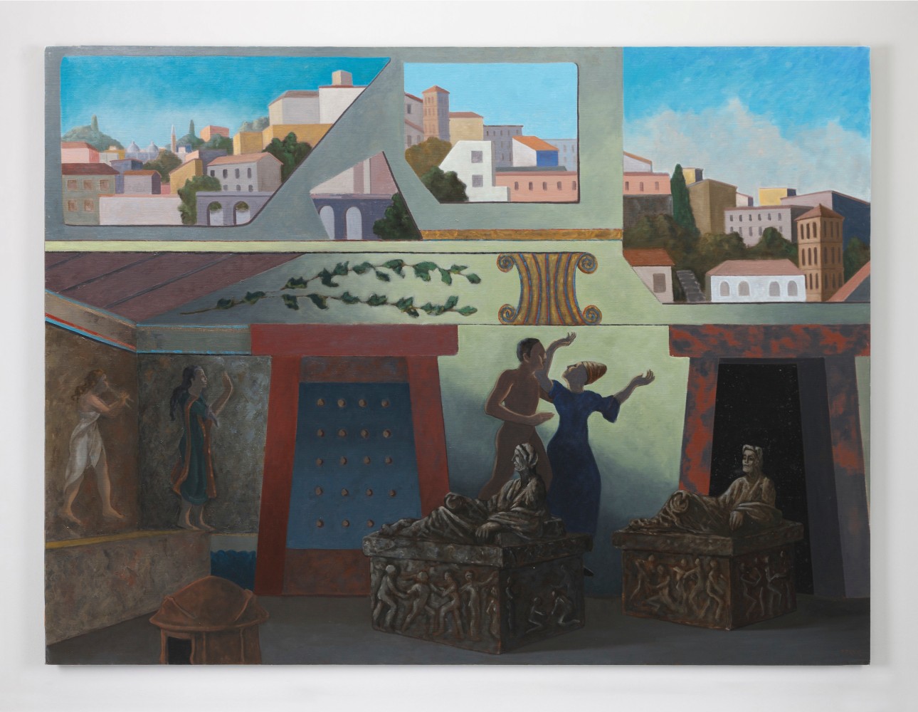 Stephen McKenna&amp;nbsp;

Inside The Hill, 1991

oil on canvas

150 x 200 cm

59.1 x 78.7 in&amp;nbsp; &amp;nbsp;