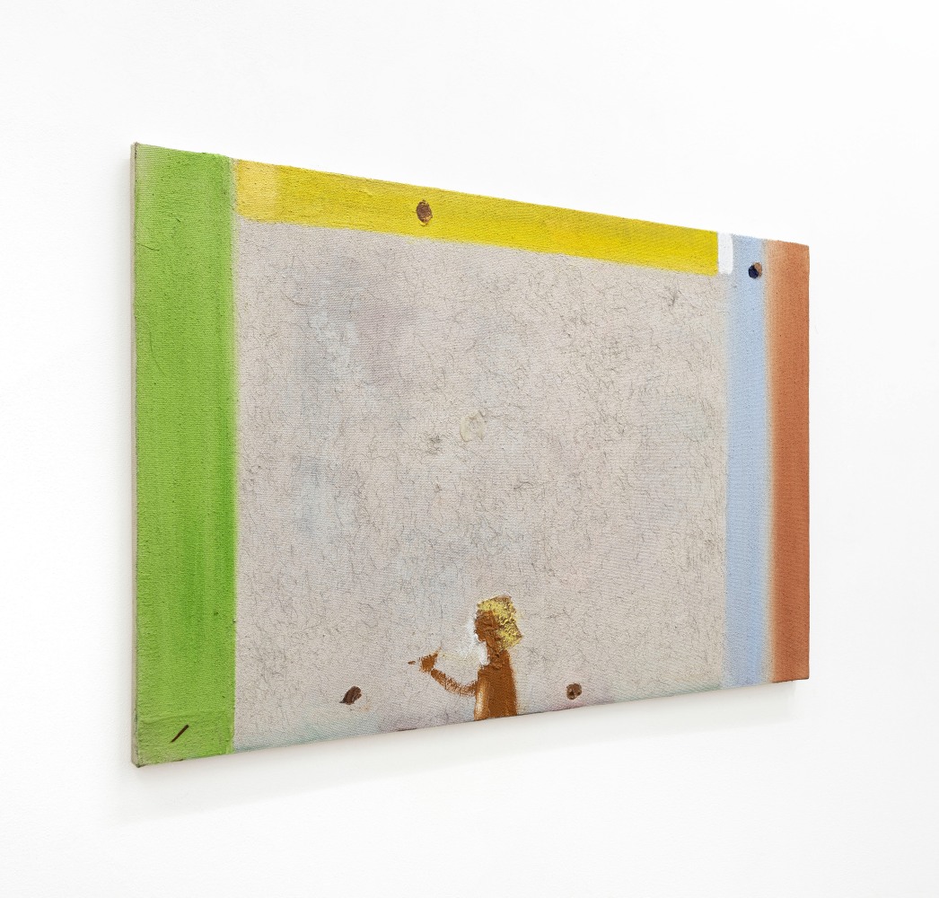 Painter (Hair),&amp;nbsp;2013-21
acrylic and mixed media on canvas
51 x 85 cm / 20.1 x 33.5 in&amp;nbsp;