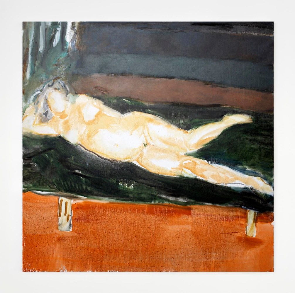 Barrie Cooke, Long Nude