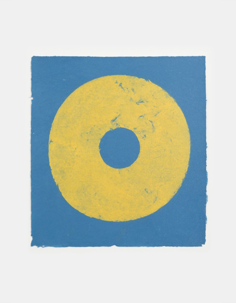 Untitled 5,&amp;nbsp;2015

dye on handmade Echizen kozo washi paper

107 x 100 cm / 42.1 x 39.4 in&amp;nbsp;