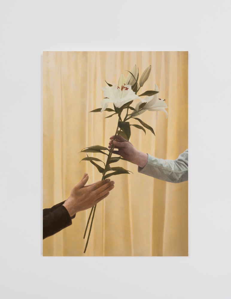Paul Winstanley&amp;nbsp;
Lilies 2 (After Filippo Lippi), 2019
oil on gesso on panel
48 x 34 cm / 18.9 x 13.4 in&amp;nbsp;