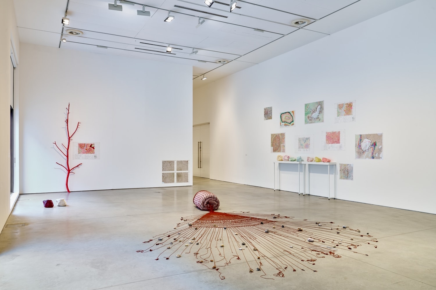 Kathy Prendergast, Stasis Field, installation view, John Hansard Gallery, Southampton, UK, 8 February – 3 May 2025. Photo by Reece Straw