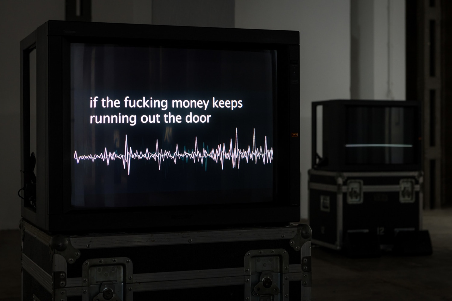 Jaki Irvine
If the Ground Should Open&amp;hellip;, 2018
as part of the group exhibition Nachtstücke at E-WERK, Freiburg, Germany
Photo: Marc Doradzillo&amp;nbsp;&amp;nbsp;