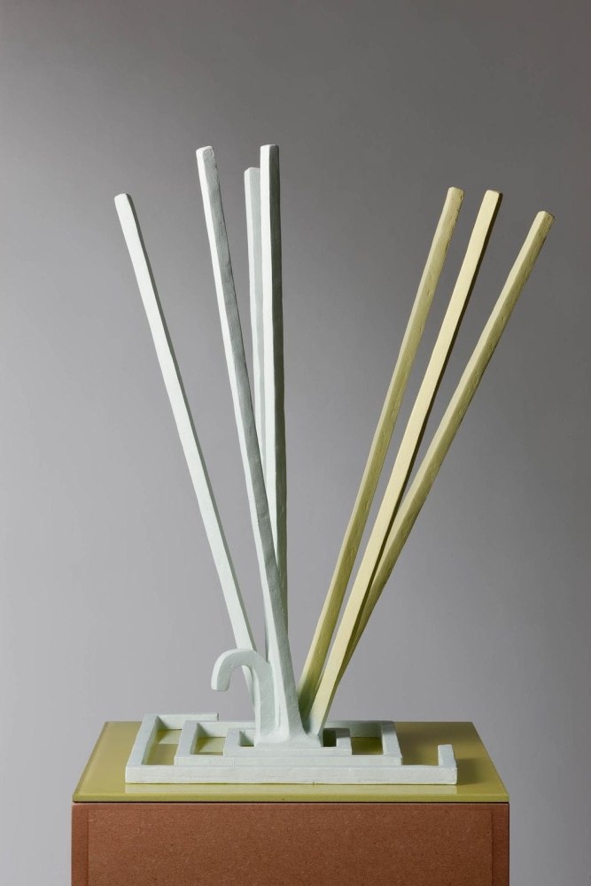 Isabel Nolan,&amp;nbsp;A single drop of benevolence detail, 2009 balsa, jesmonite, paint, toughened glass, MDF object 47 x 36 x 25 cm / 18.5 x 14.2 x 9.8 in, base 131 x 31 x 31 cm / 51.6 x 12.2 x 12.2 in