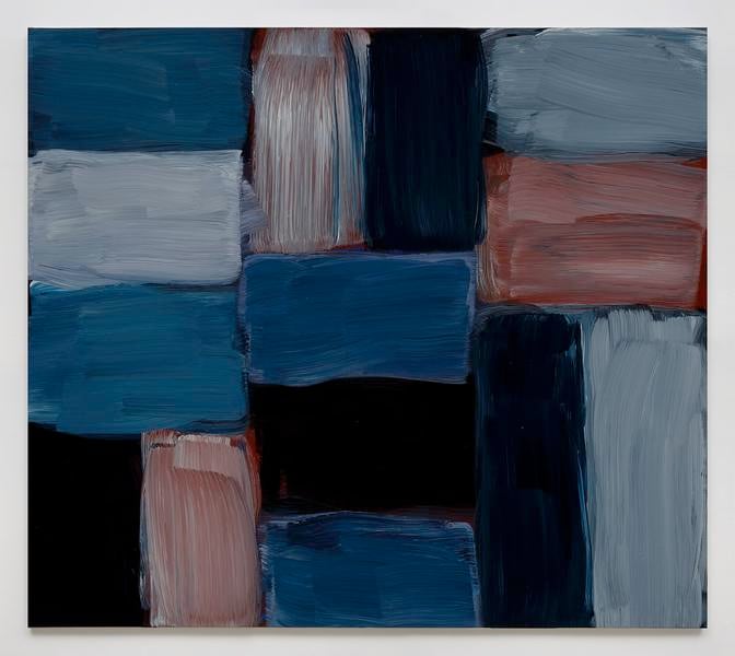 Sean Scully, Doric Blue Blue