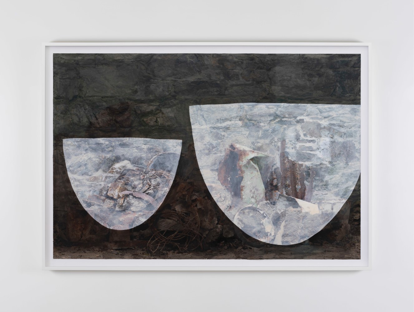 Guggi
Robbie and me 3, 2023
mixed media on paper
85 x 125 cm /&amp;nbsp;33.5 x 49.2 in framed