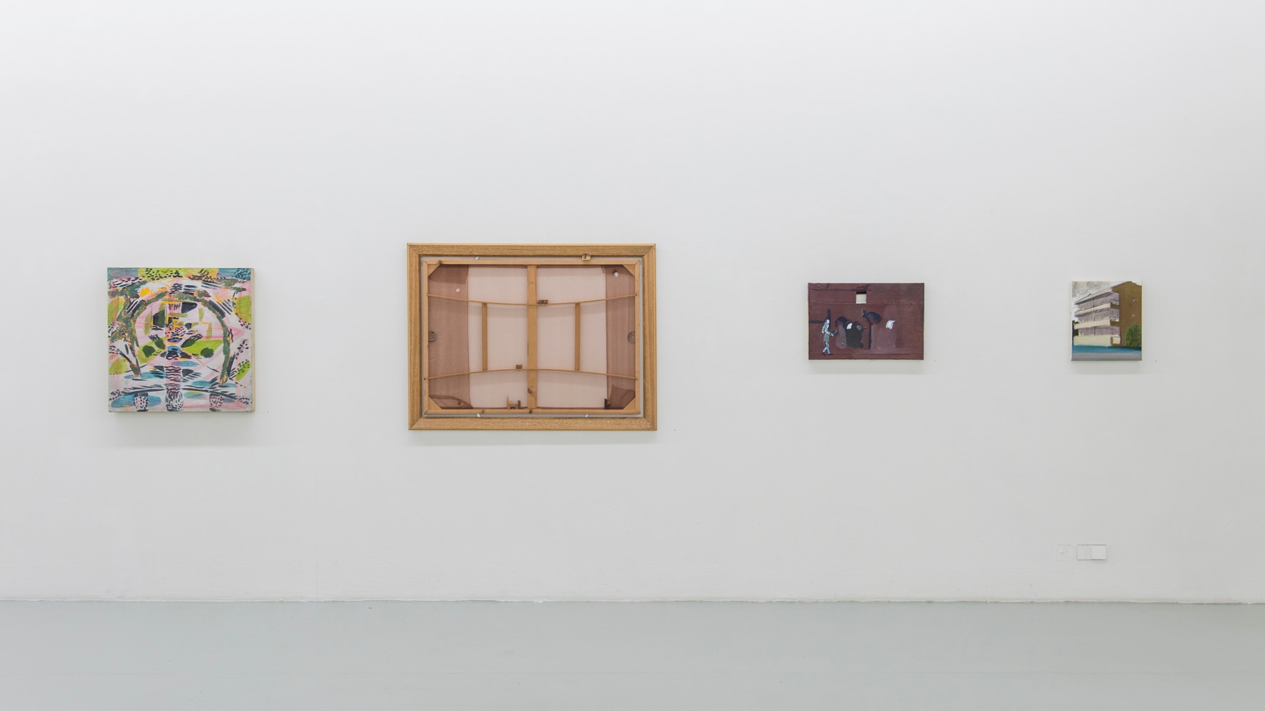 Merlin James
Freestyle, 2014&amp;nbsp;
Kunstverein Freiberg, Germany