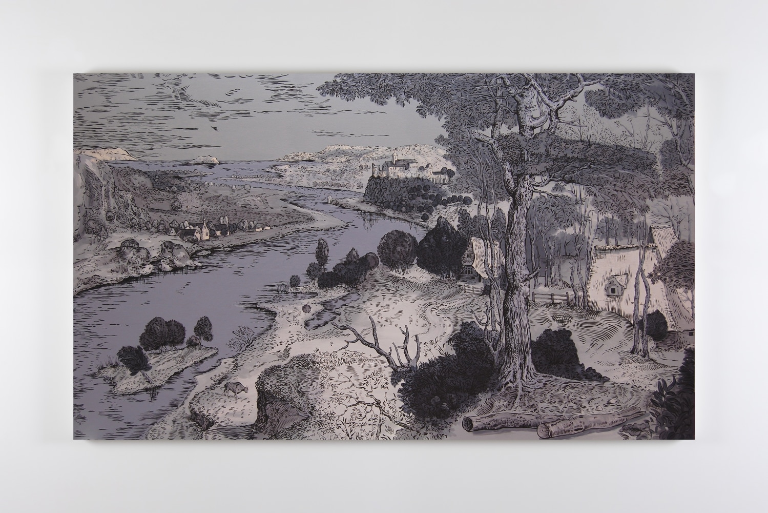 David Godbold&amp;nbsp;
Welcome to the wonderful world, 2008
acrylic on canvas
175 x 300 cm / 68.9 x 118.1 in&amp;nbsp; &amp;nbsp;

&amp;nbsp;