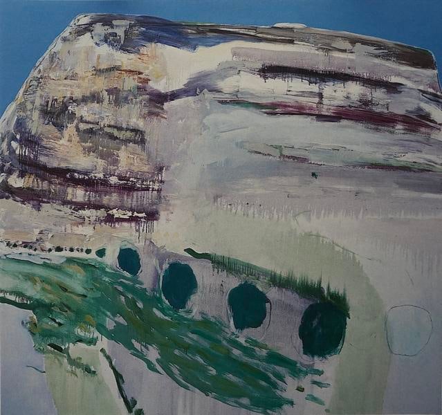 Knocknarea II, 2001, oil on canvas, 185 x 205 cm