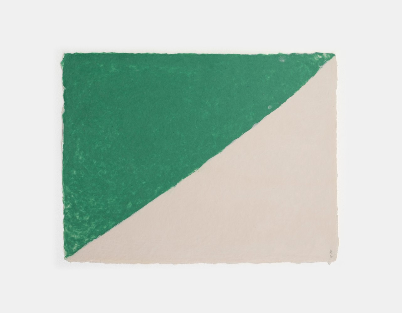 Untitled,&amp;nbsp;2003
gouache on handmade Echizen kozo washi paper
50 x 60 cm / 19.7 x 23.6 in