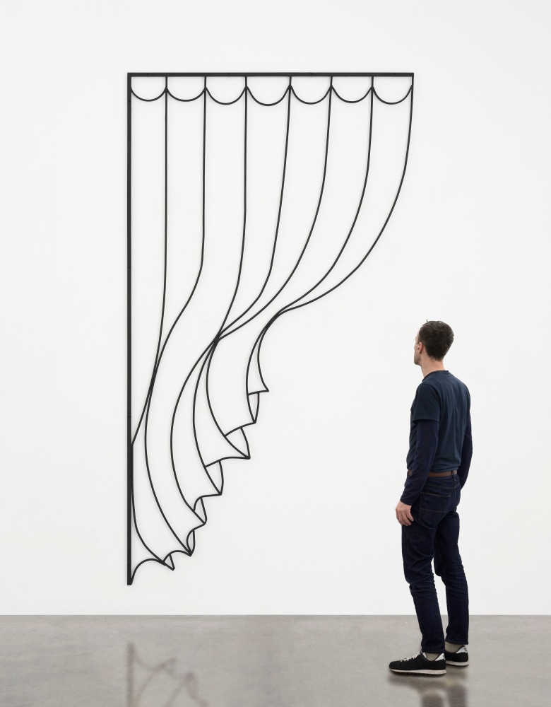 Isabel Nolan
For elsewhere,&amp;nbsp;2024
painted mild steel
260 x 146 x 1 cm / 102.4 x 57.5 x .4 in