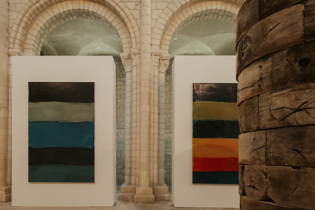 Sean Scully, &amp;Eacute;glise Saint-Nicolas de Caen, installation view, Normandie Impressioniste 2024, 21 June &amp;mdash; 29 September 2024