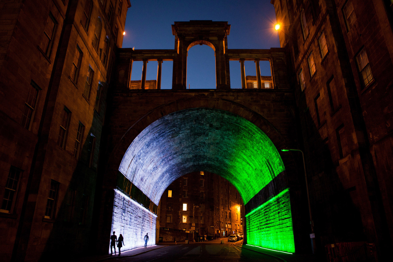 Callum Innes
Regent Bridge, 2012
Commissioned by the Edinburgh Art Festival and Ingleby Gallery