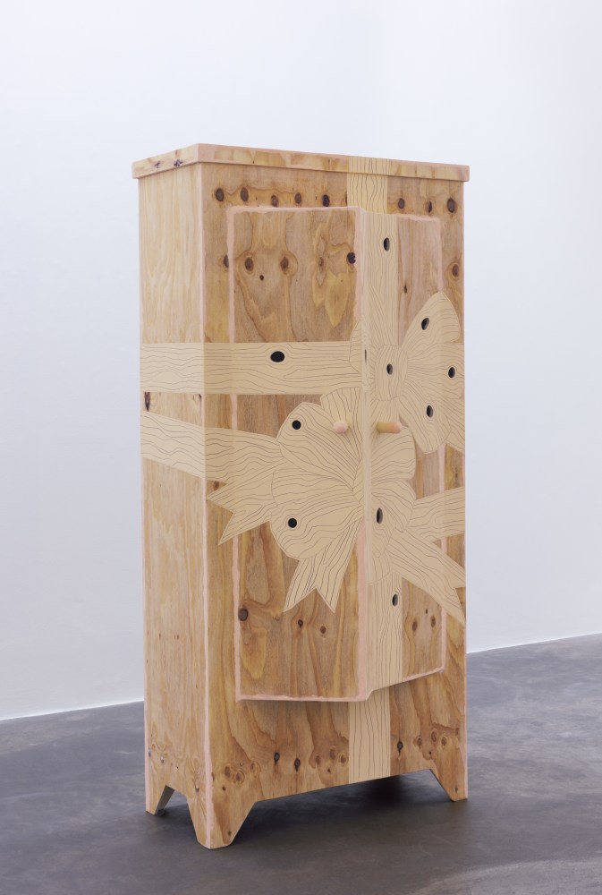 Hannah Fitz

Pinocchio&amp;rsquo;s Bitter End (Rest in Glory, Whole Again)
2022

wood, paint, graphite

205.5 x 97 x 175 cm / 80.9 x 38.2 x 68.9 in