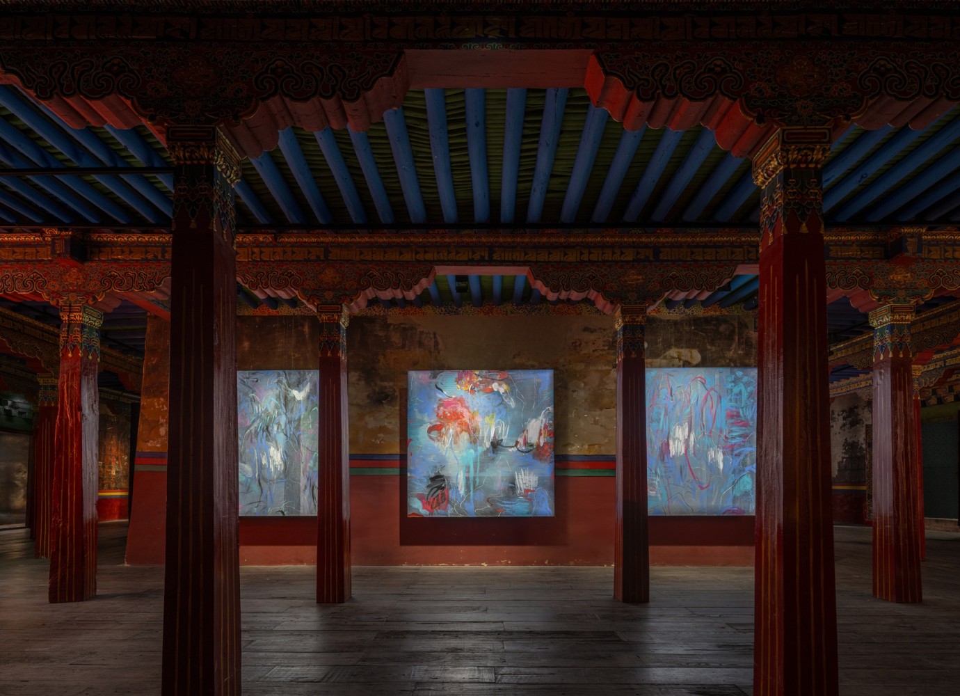Zhou Li
Four Seaons, 2024
Jebum-Gang Art Center, Lhasa, Tibet