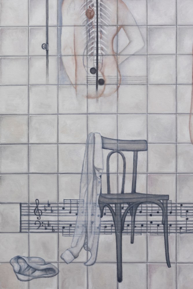 Justin Fitzpatrick

Position-Momentum (Fugue), 2024

oil on linen, oak frame

140 x 180 cm / 55.1 x 70.9 in

143 x 183 x 3 cm / 56.3 x 72 x 1.2 in framed