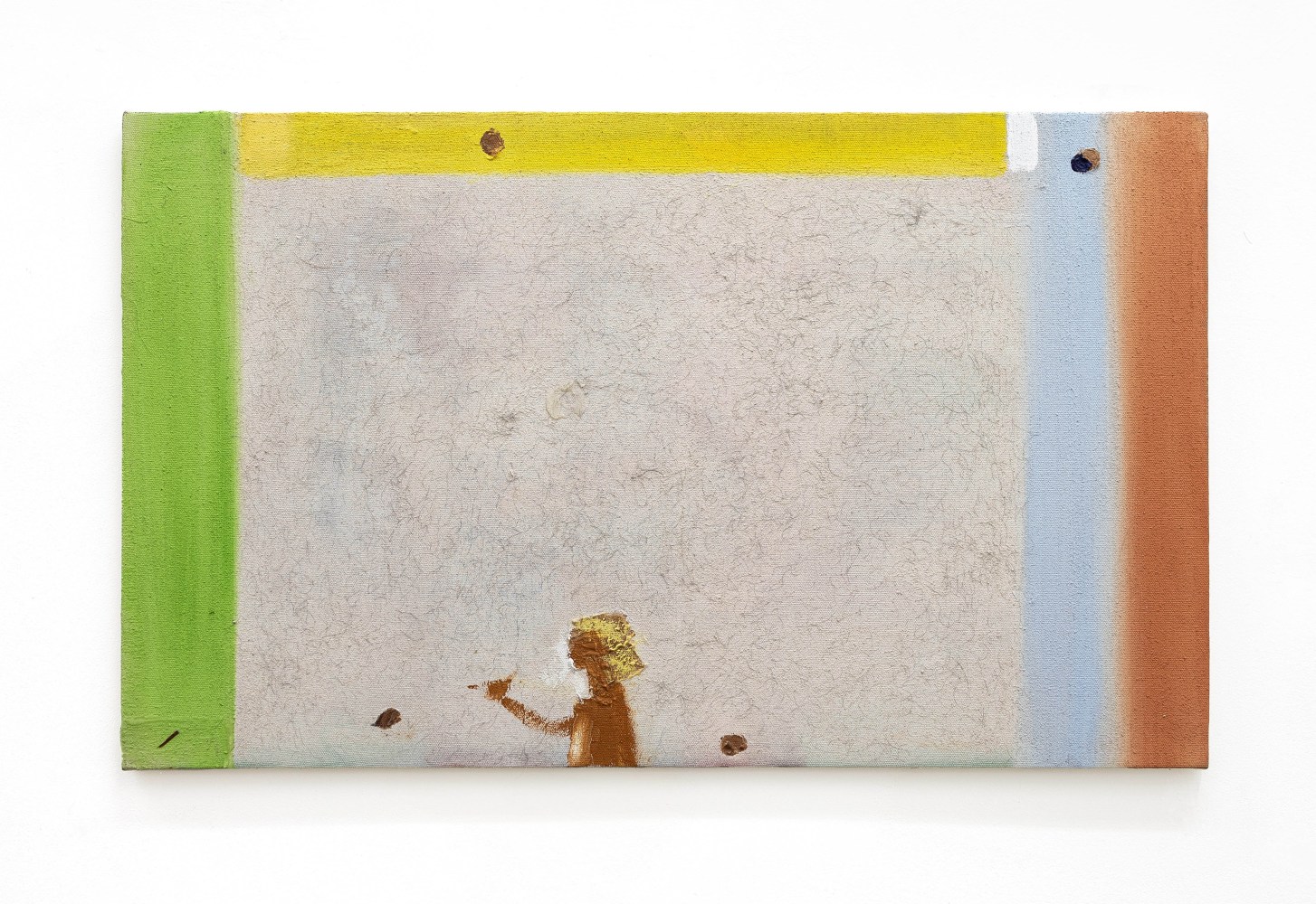 Painter (Hair)
2013-21
acrylic and mixed media on canvas
51 x 85 cm / 20.1 x 33.5 in&amp;nbsp;