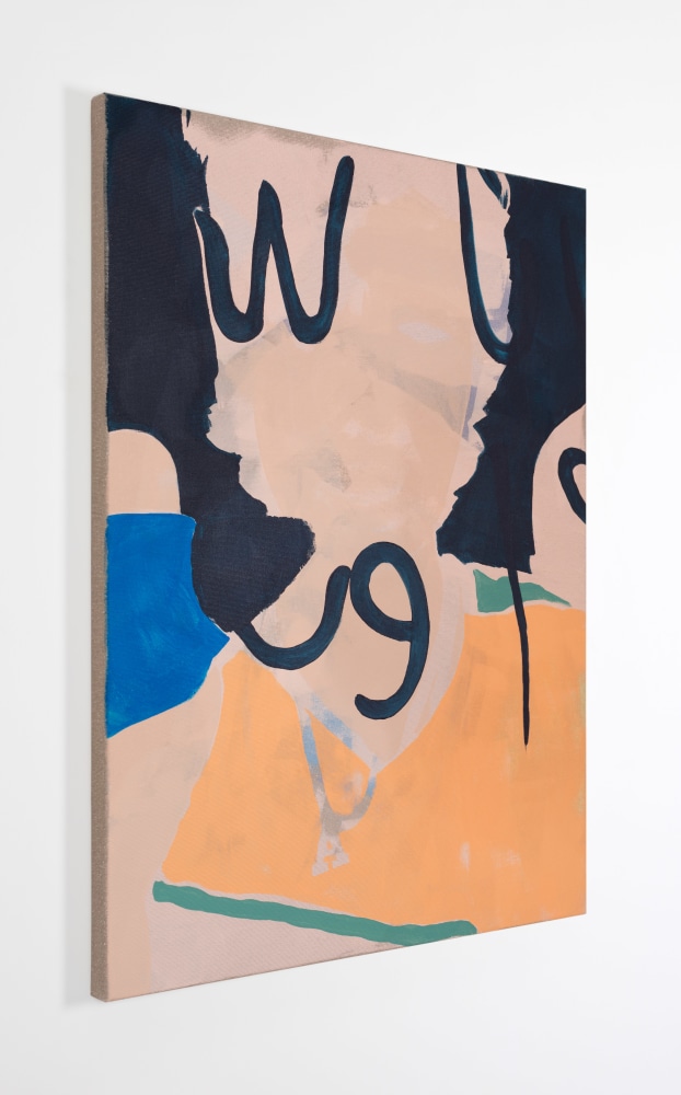 Lee Welch
I will try to speak with more simple words, 2022
acrylic on polyester
68.5 x 51 cm / 27 x 20.1 in