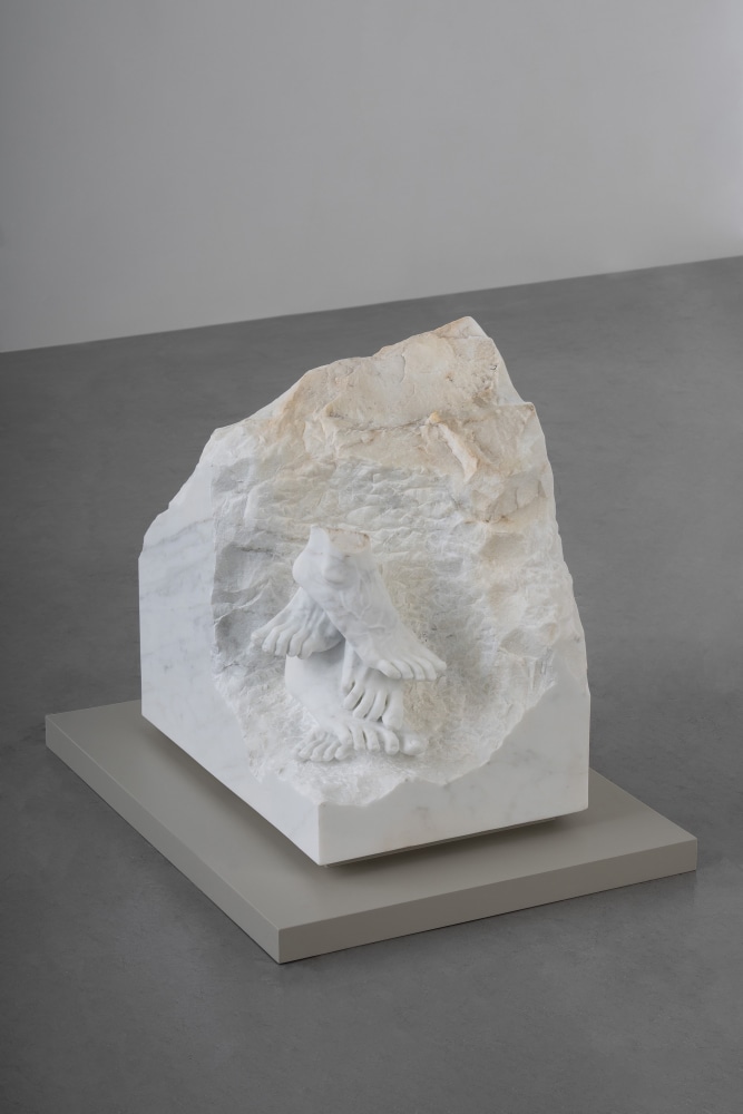Dorothy Cross
Generations, 2022
hand-carved Statuario Marble
65 x 62.1 x 43.4 cm / 25.6 x 24.4 x 17.1 in