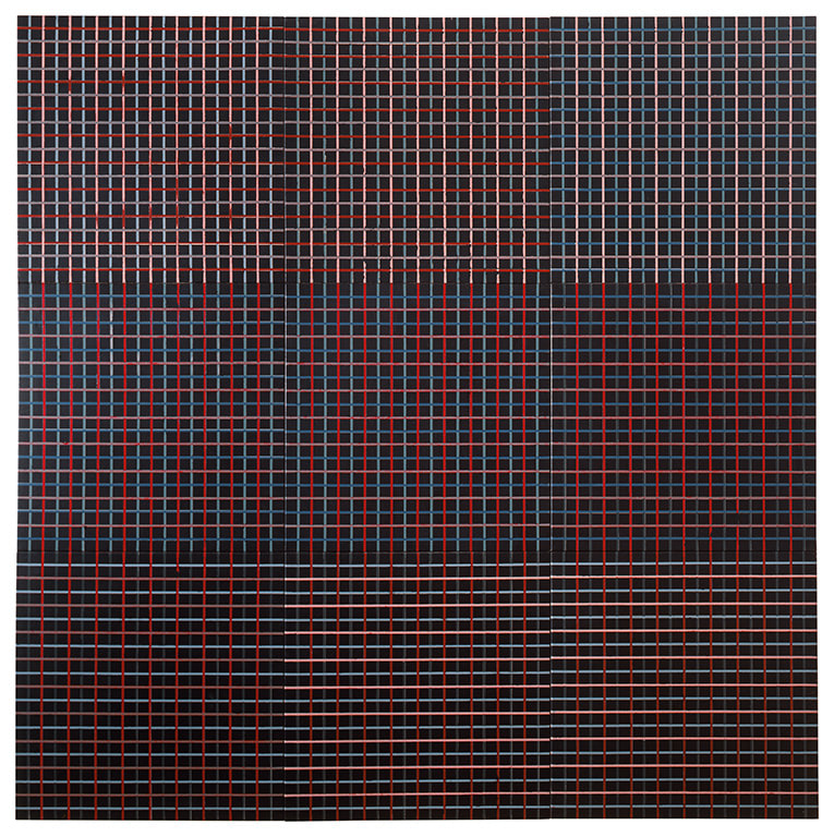 Sean Scully, Black Composite, 1974