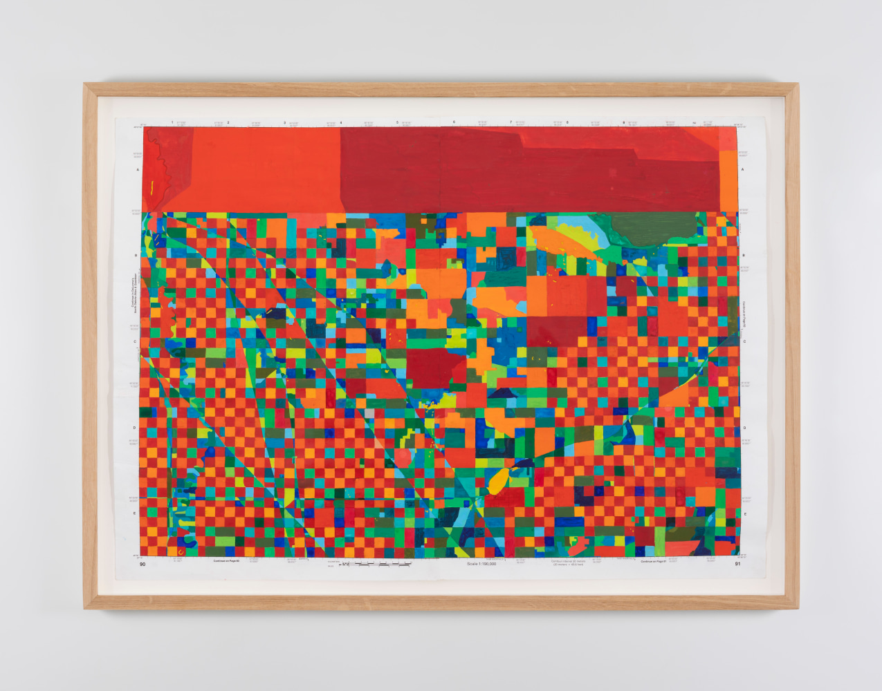 Kathy Prendergast,  Road Trip 16, 2023