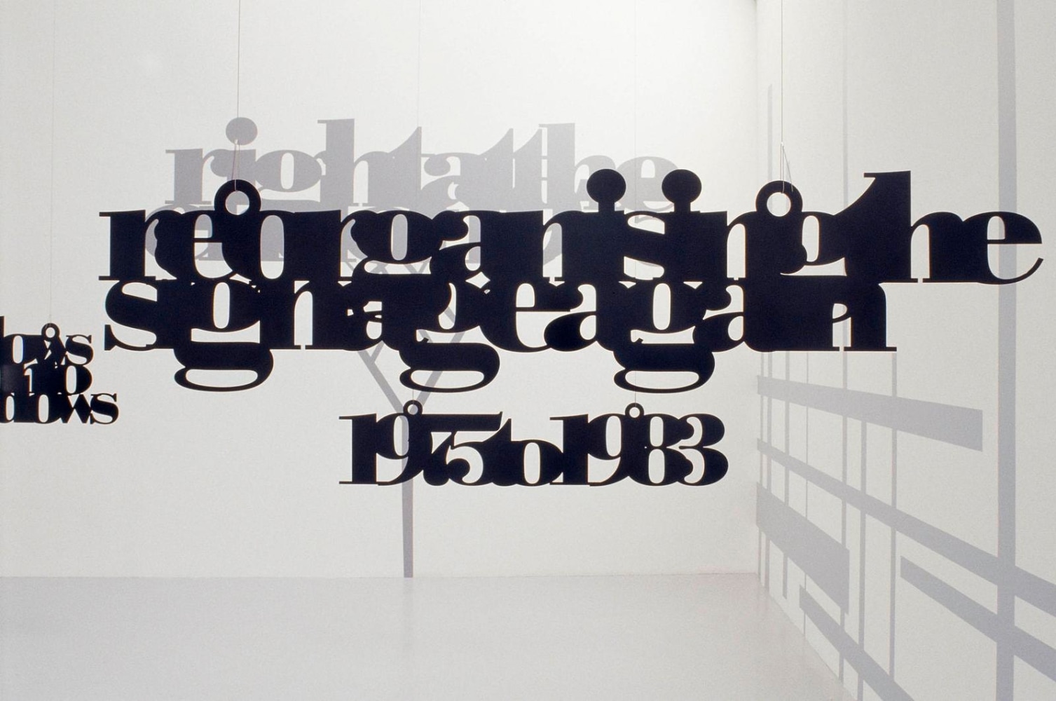 Liam Gillick, Reorganising, The Signage Again