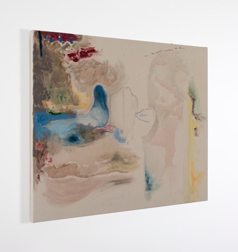 Aleana Egan
no meetings,&amp;nbsp;2023
oil and gouache on canvas
60 x 73 cm / 23.6 x 28.7 in