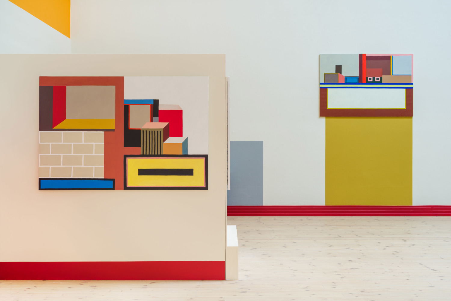 Nathalie Du Pasquier, paintings of things. paintings as objects, Kunsthal Aarhus, 2023. Photo: Jacob Friis-Holm Nielsen