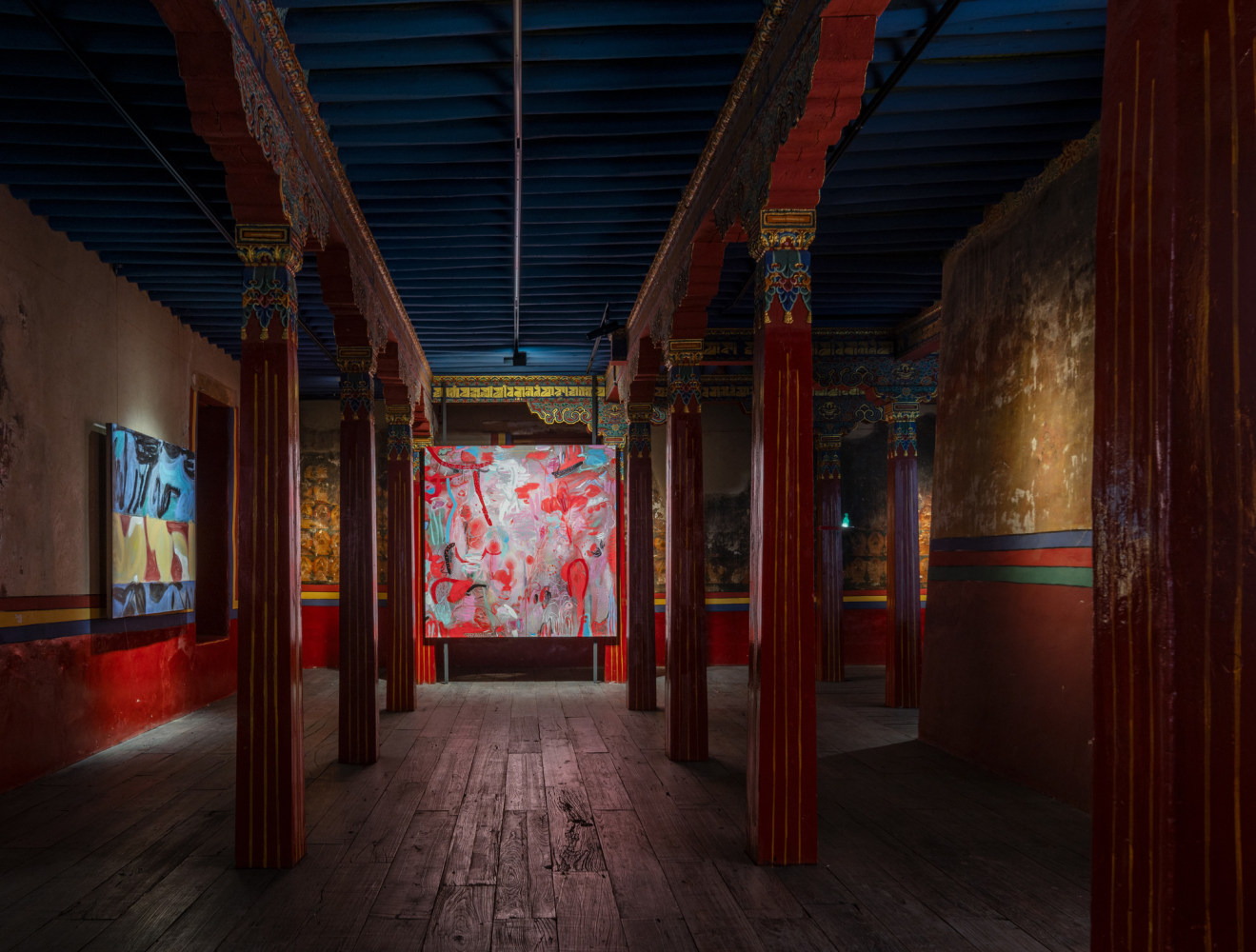 Zhou Li
Four Seaons, 2024.
curated by Liyu Sheng
Jebum-Gang Art Center, Lhasa, Tibet