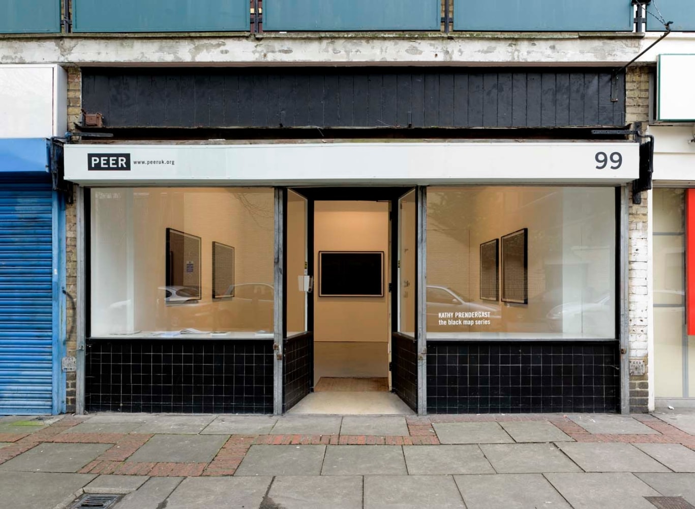 Kathy Prendergast
The Black Map Series, 2010
PEER, London, UK