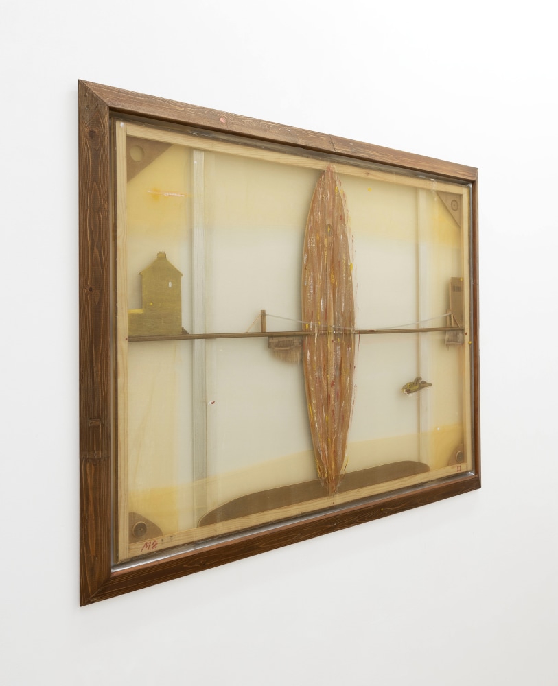 House tree bridge,&amp;nbsp;2018-21
mixed materials
121.5 x 160.5 x 5 cm / 47.8 x 63.2 x 2 in

&amp;nbsp;