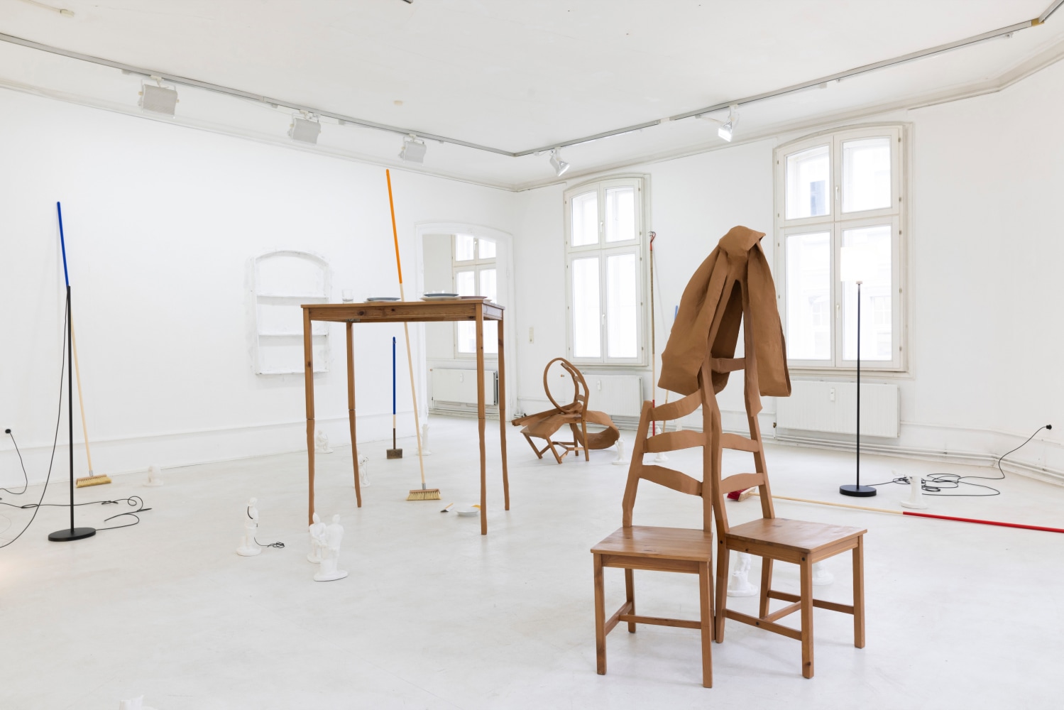 Andy Fitz, Stumped! Again!, installation view, Kunstverein G&amp;ouml;ttingen, 23 June &amp;ndash; 6 August. Courtesy the artist and Kerlin Gallery, Dublin. Photo Eike Walkenhorst.