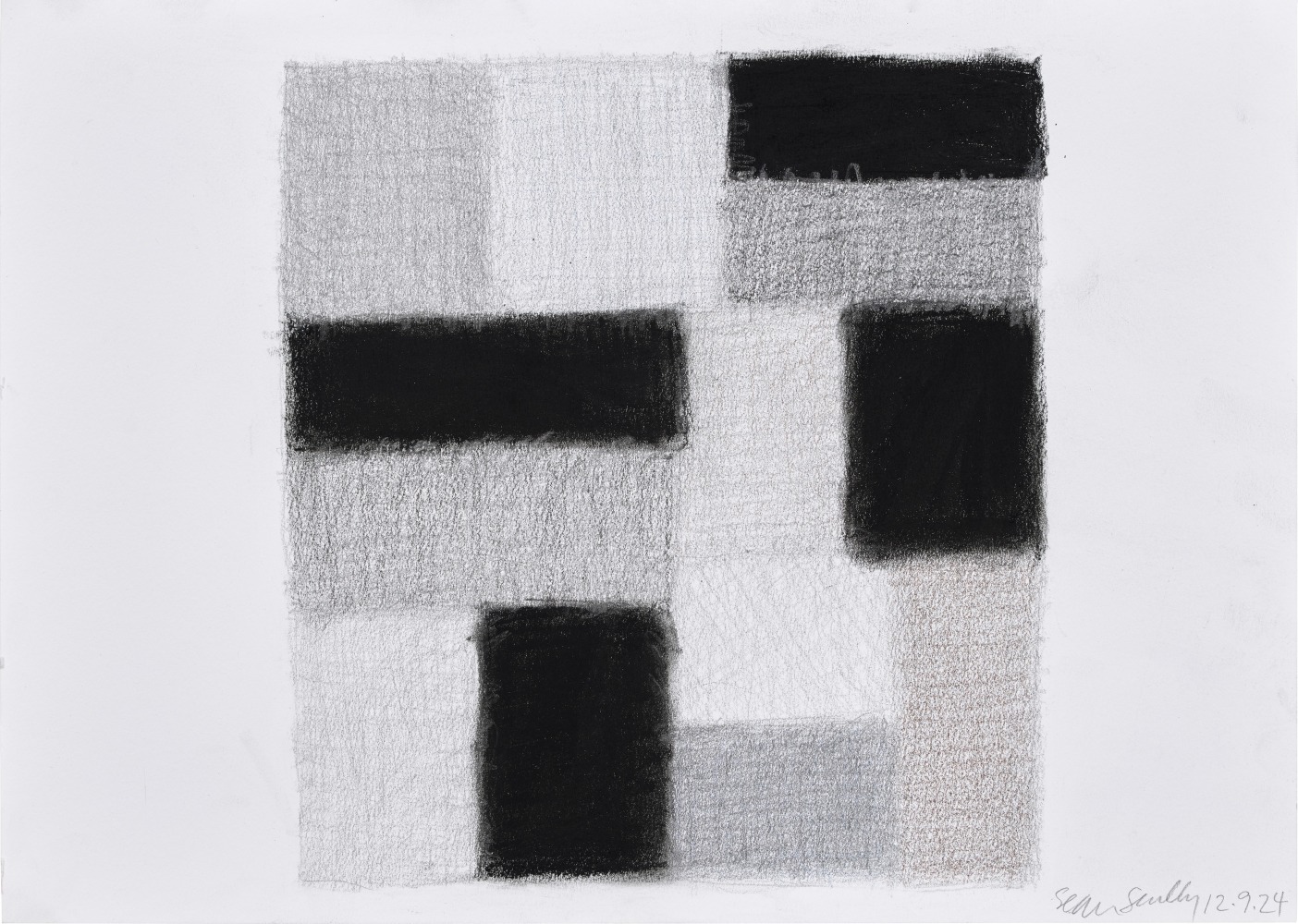 Sean Scully
12.9.24 2024
pencil on paper
29.7 x 42 cm / 11.7 x 16.5 in (unframed