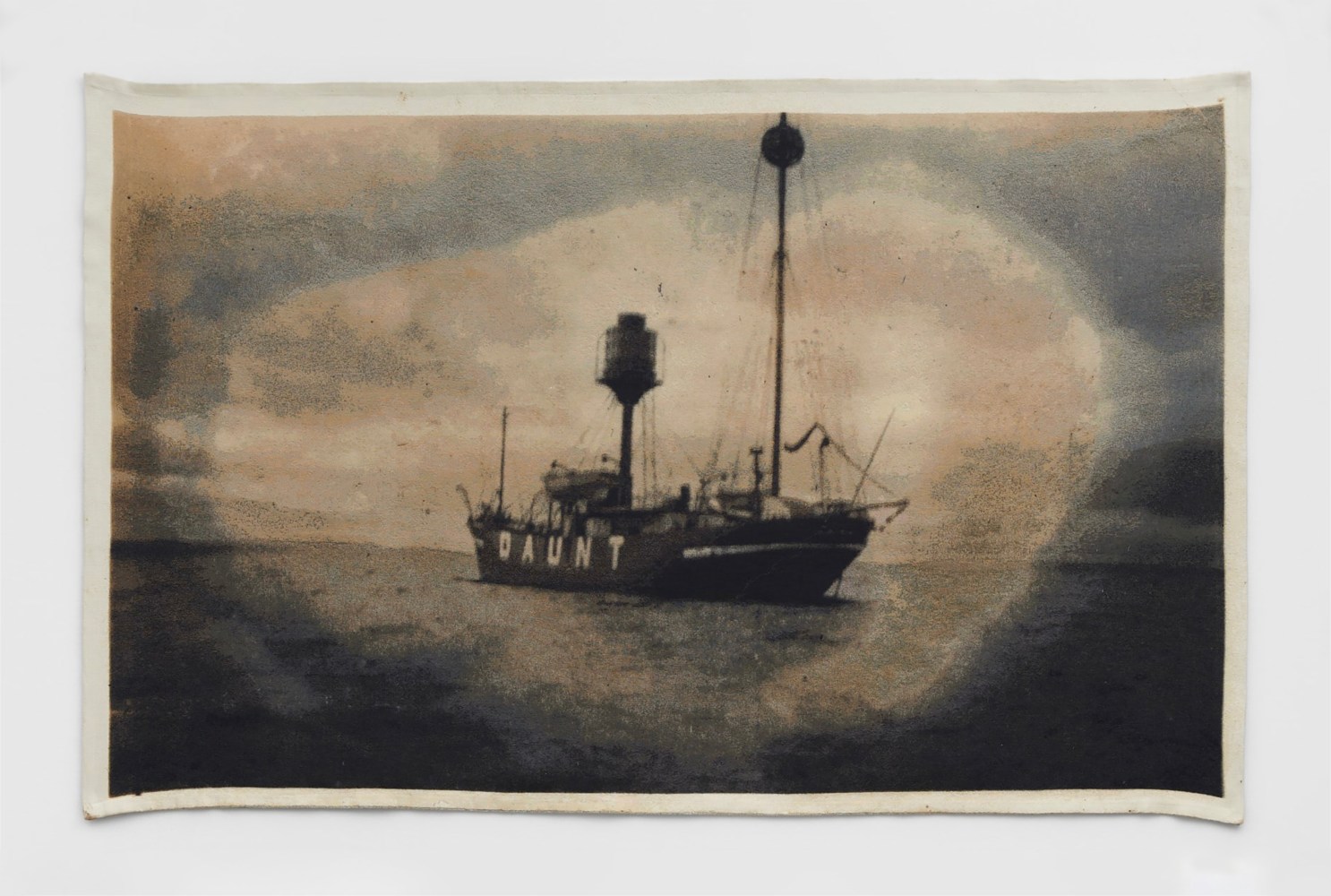 Dorothy Cross&amp;nbsp;

Daunt 2021

Cotton, polyester, wool, cotton mercuris&amp;eacute; and acrylic

184 x 294 cm

72.4 x 115.7 in&amp;nbsp; &amp;nbsp;