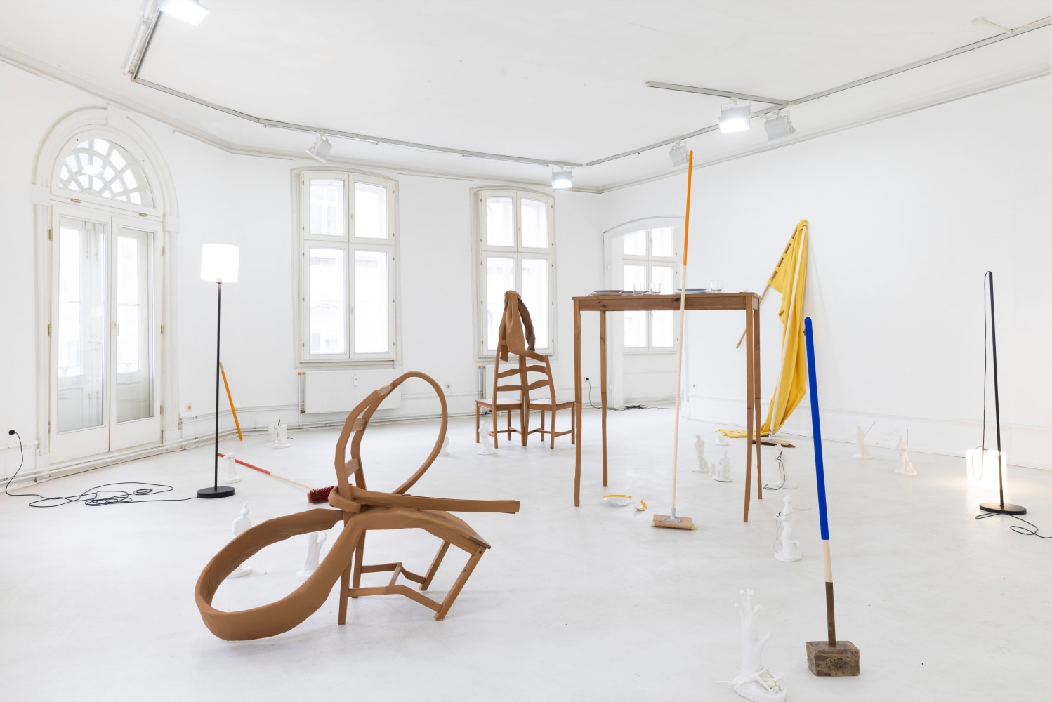 Andy Fitz, Stumped! Again!, installation view, Kunstverein G&amp;ouml;ttingen, 23 June &amp;ndash; 6 August. Courtesy the artist and Kerlin Gallery, Dublin. Photo Eike Walkenhorst.
