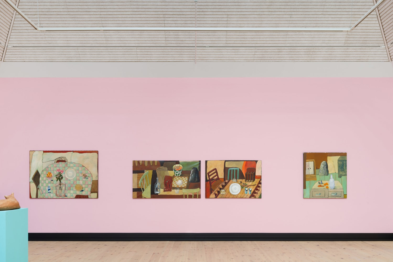 Nathalie Du Pasquier, paintings of things. paintings as objects, Kunsthal Aarhus, 2023. Photo: Jacob Friis-Holm Nielsen