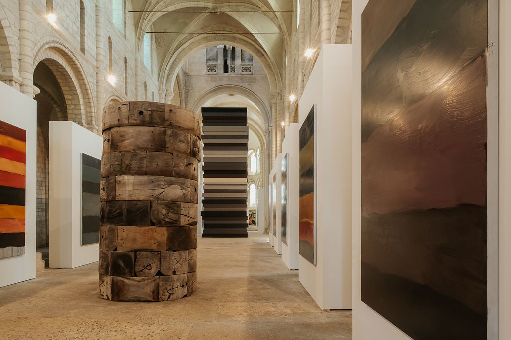 Sean Scully, &amp;Eacute;glise Saint-Nicolas de Caen, installation view, Normandie Impressioniste 2024, 21 June &amp;mdash; 29 September 2024