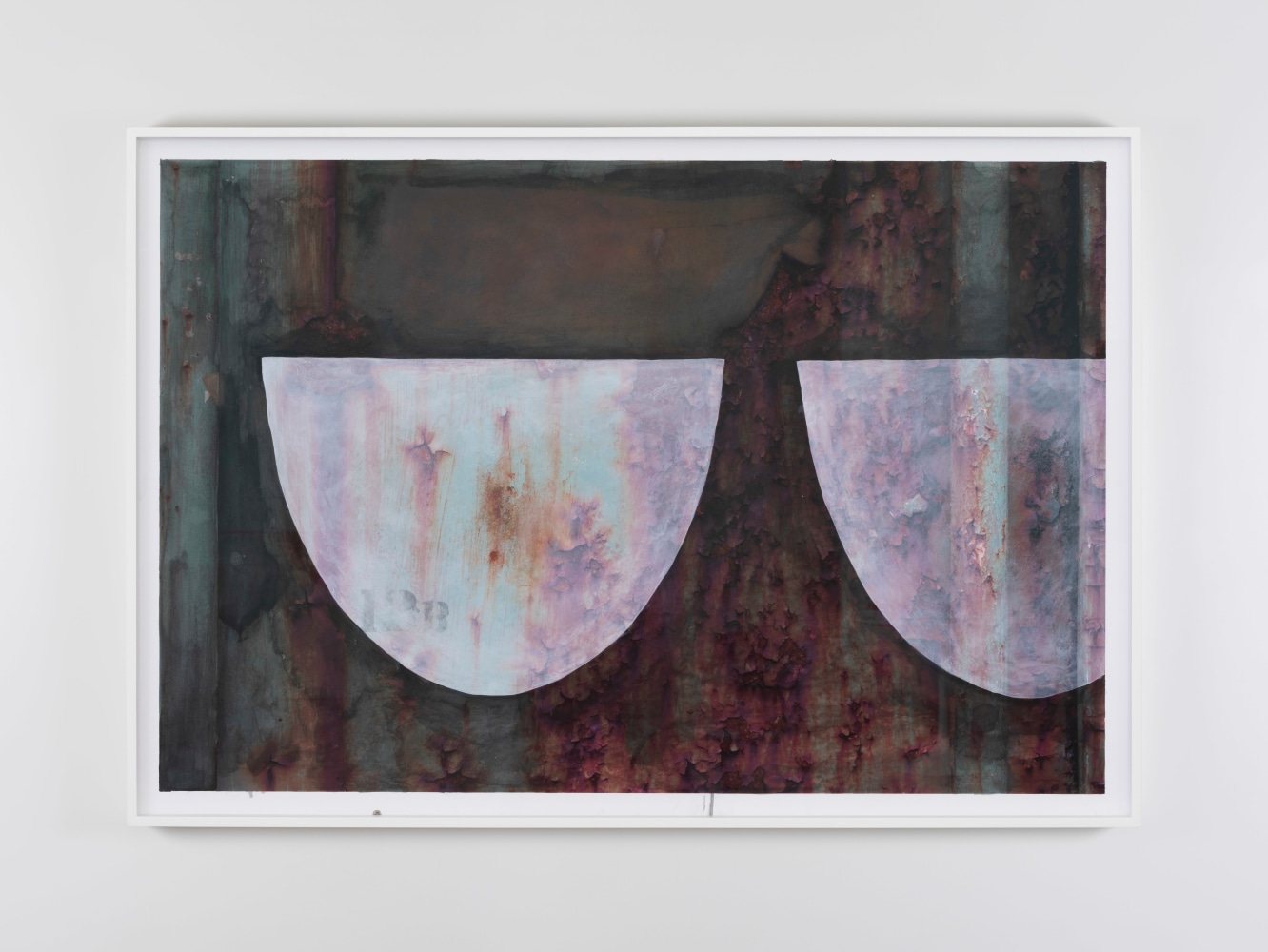 Guggi
Robbie and me 2, 2023
mixed media on paper
85 x 125 cm /&amp;nbsp;33.5 x 49.2 in framed