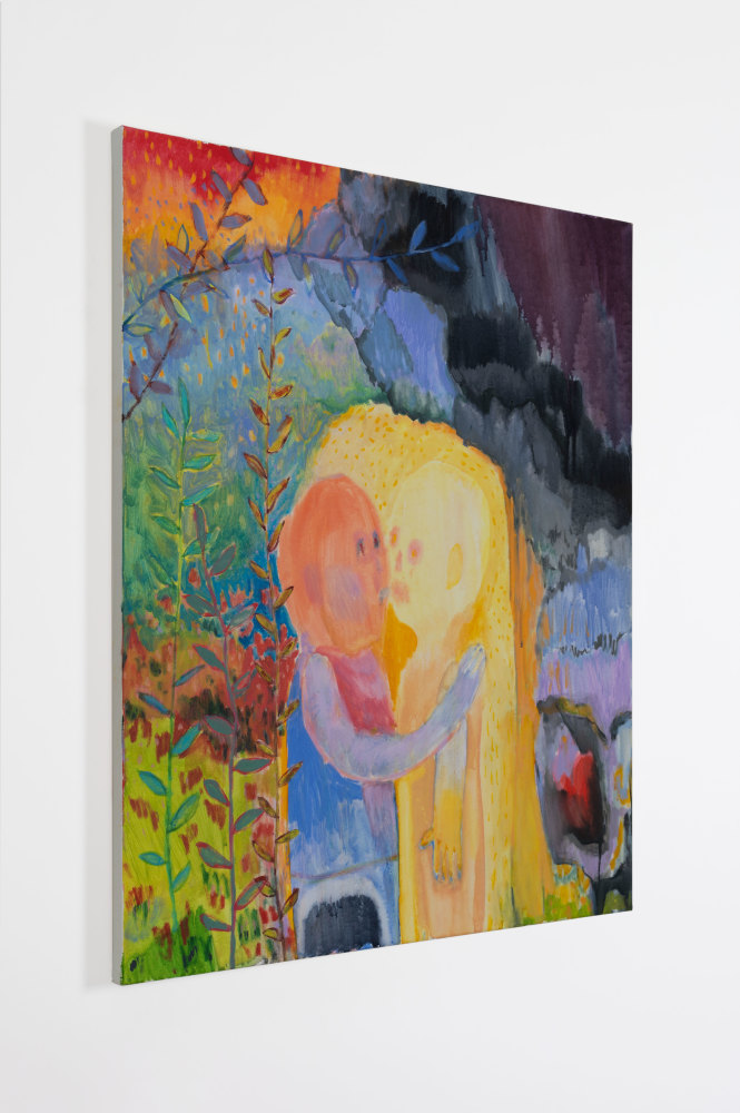 Isabel Nolan
Eurydice (dead again...) and Orpheus, 2022
water based oil on canvas
70 x 60 cm / 27.6 x 23.6 in