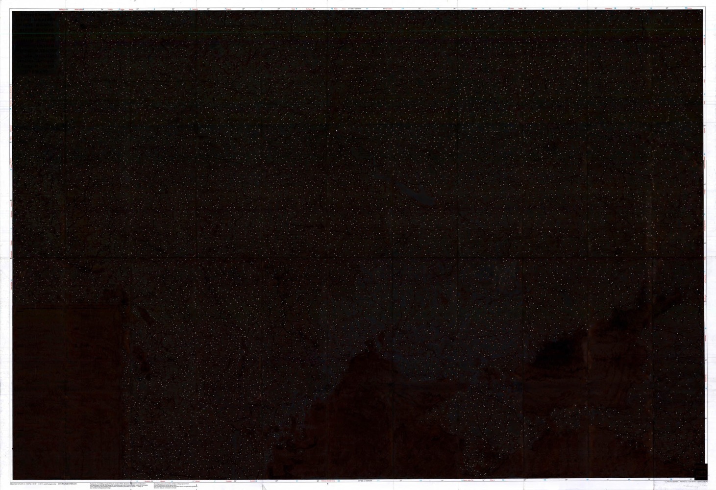 Kathy Prendergast&amp;nbsp;

BLACK MAP SERIES (Ukraine), 2010

Ink on printed map

94.7 x 137.5 cm unframed

37.3 x 54.1 in unframed &amp;nbsp;

100 x 142.5 x 5 cm framed

39.4 x 56.1 x 2 in framed